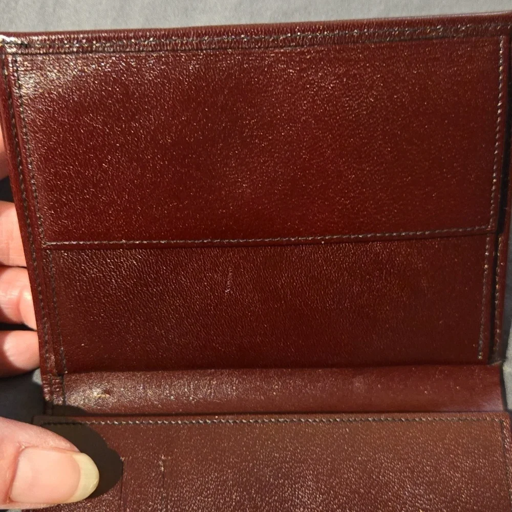 Mens Genuine Leather trifold wallet from Germany NEW